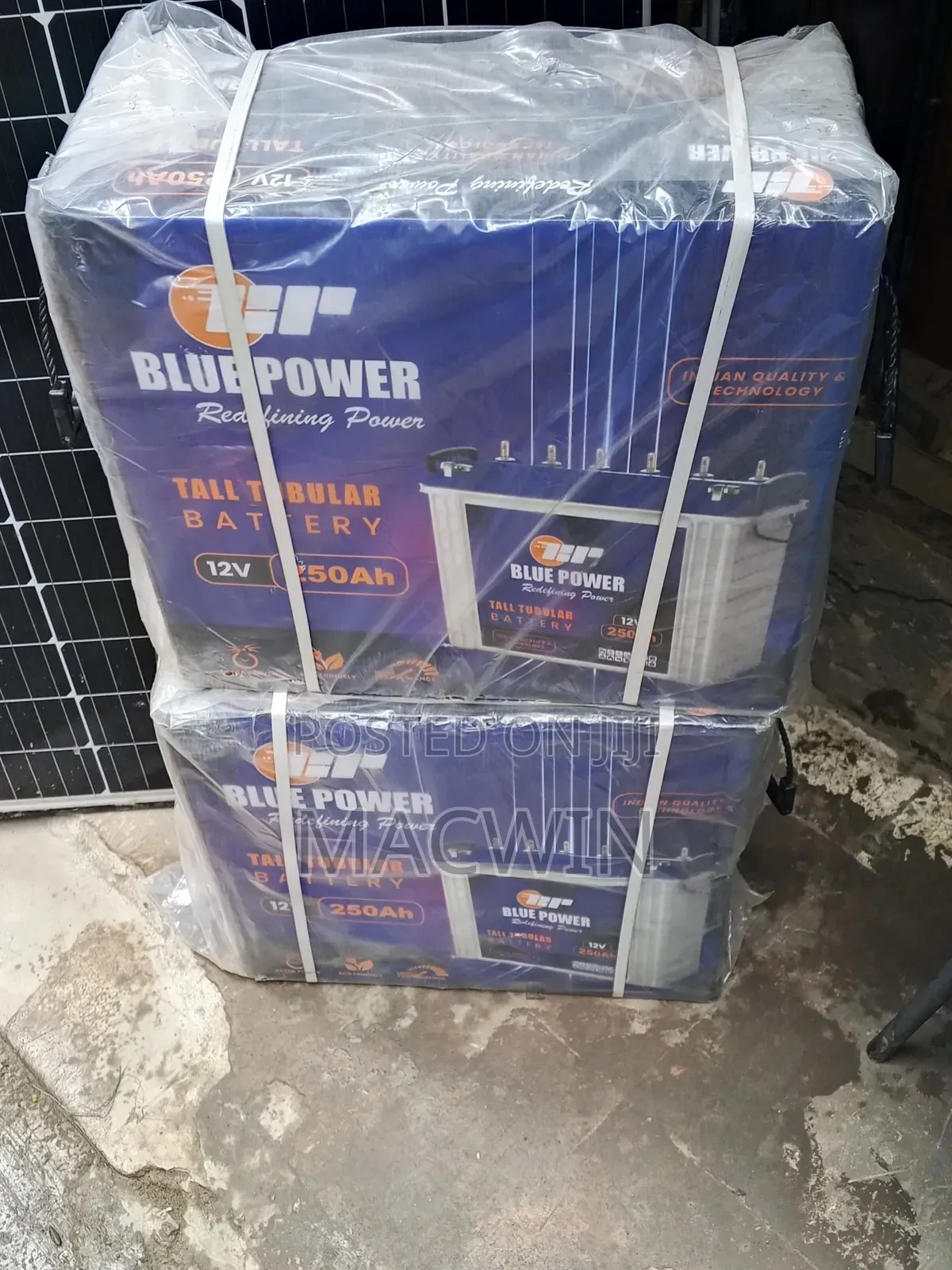 250Ahm Tubular Batteries