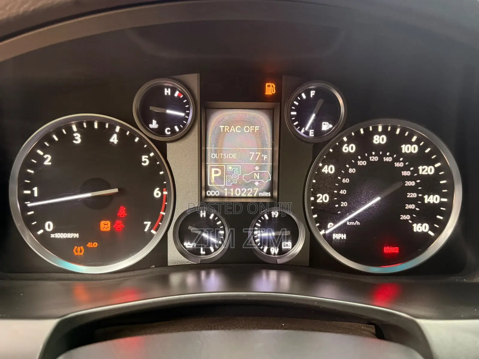 Lexus LX 570 AWD 2013 Black