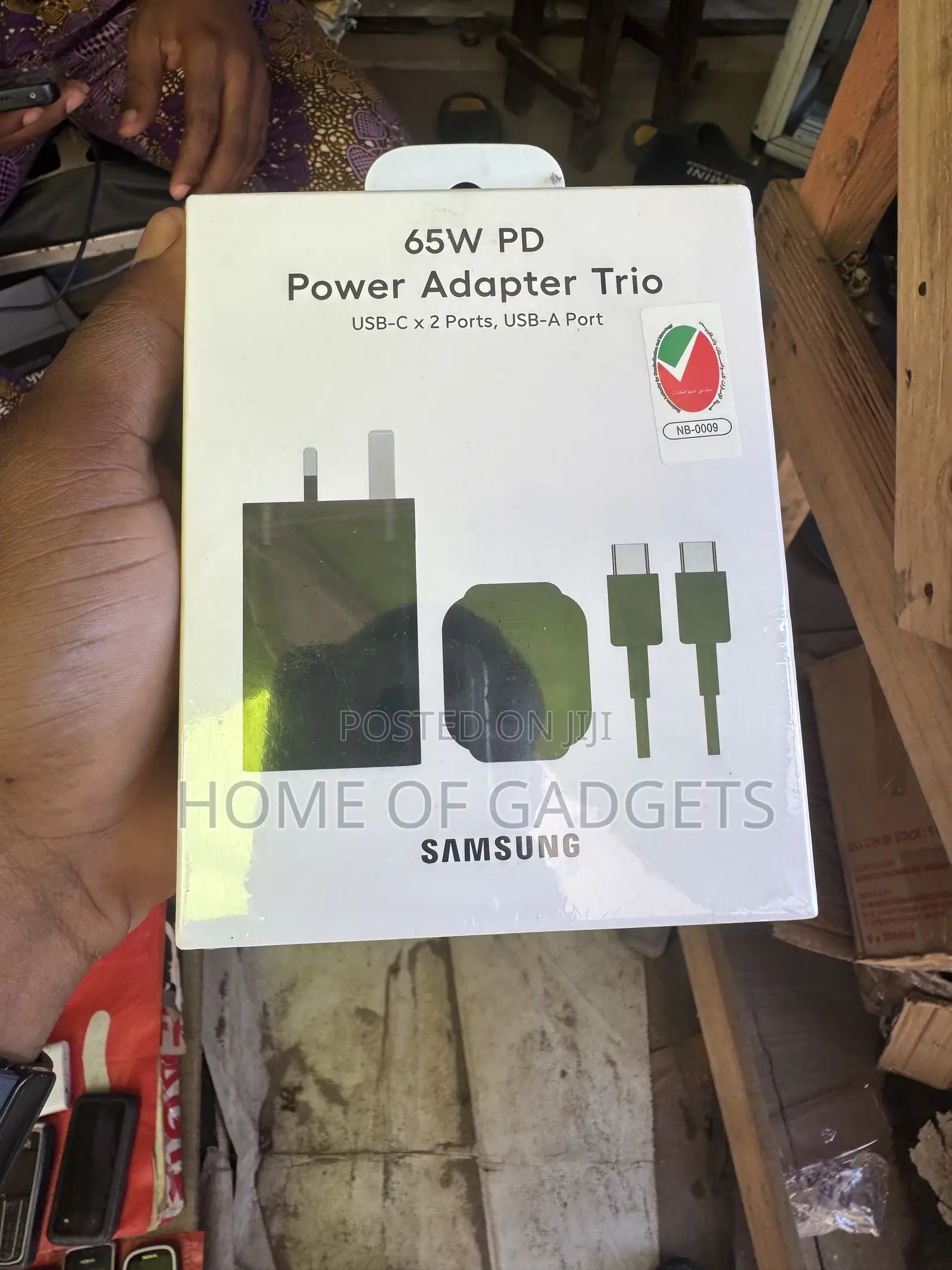 Original Samsung Trio 65w PD Charger With Smart IC