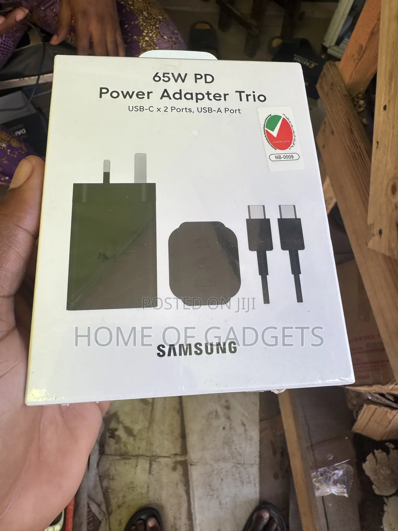 Original Samsung Trio 65w PD Charger With Smart IC