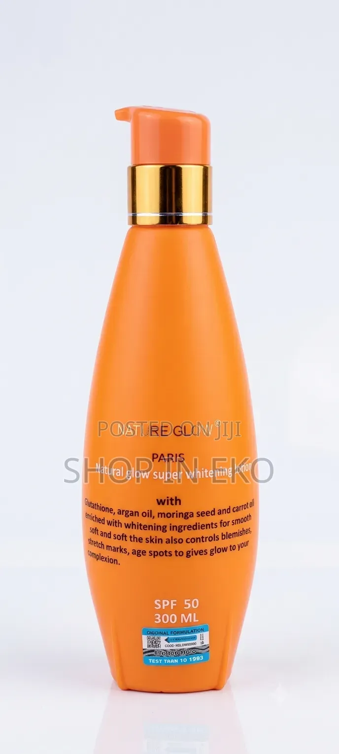 Nature Glow Paris Natural Glow Super Whitening Lotion - SPF 50 - 300ml