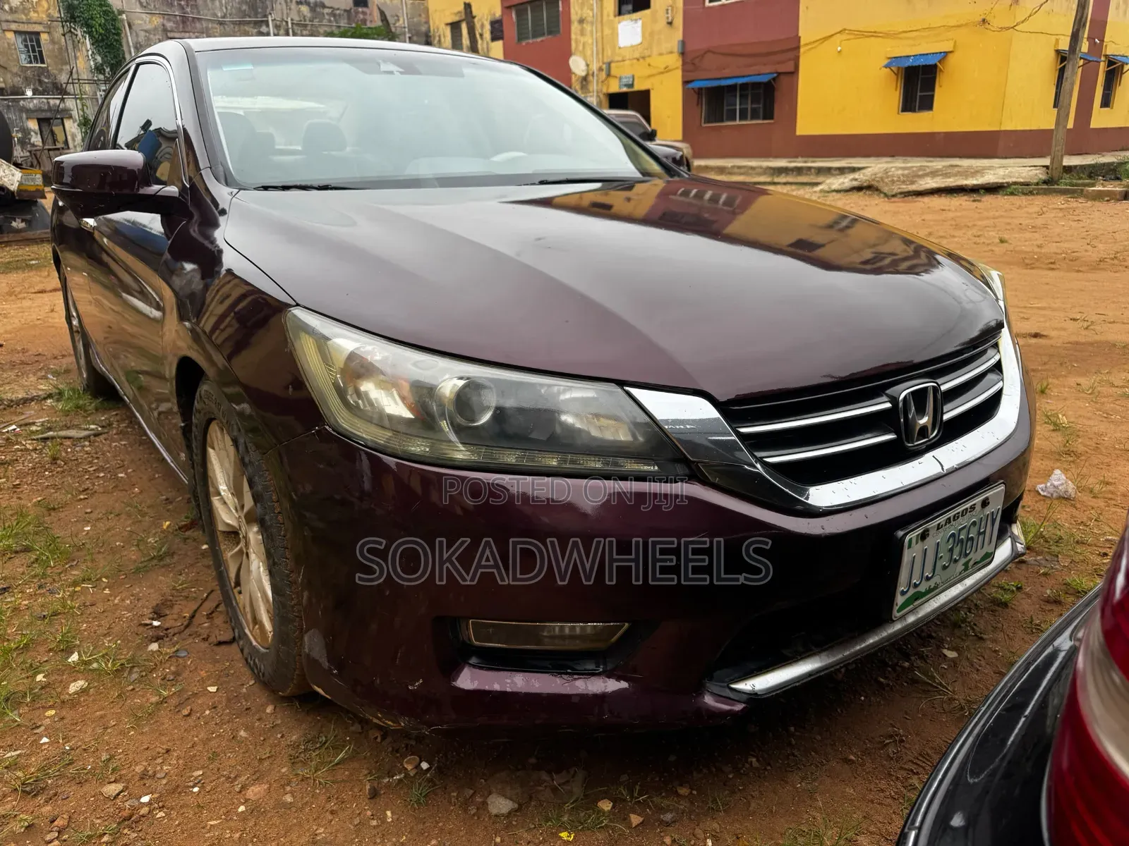 Honda Accord Touring V-6 4dr Sedan (3.5L 6cyl 6A) 2014 Burgundy