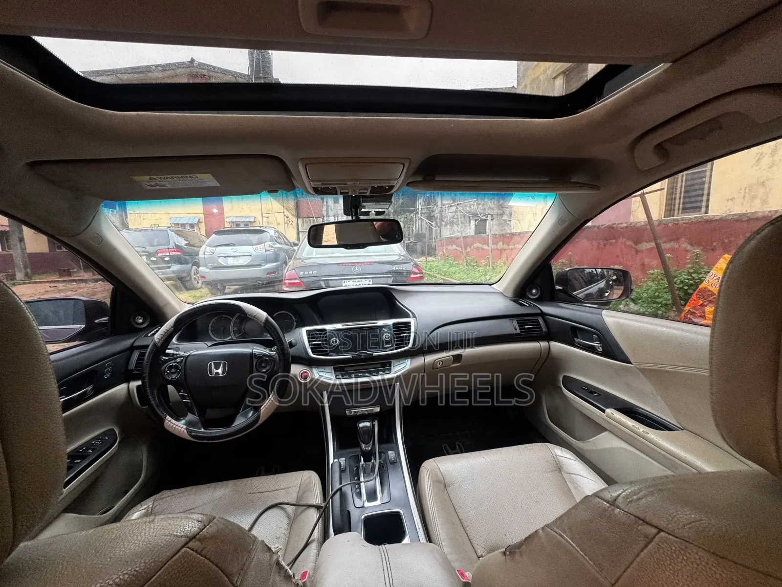 Honda Accord Touring V-6 4dr Sedan (3.5L 6cyl 6A) 2014 Burgundy