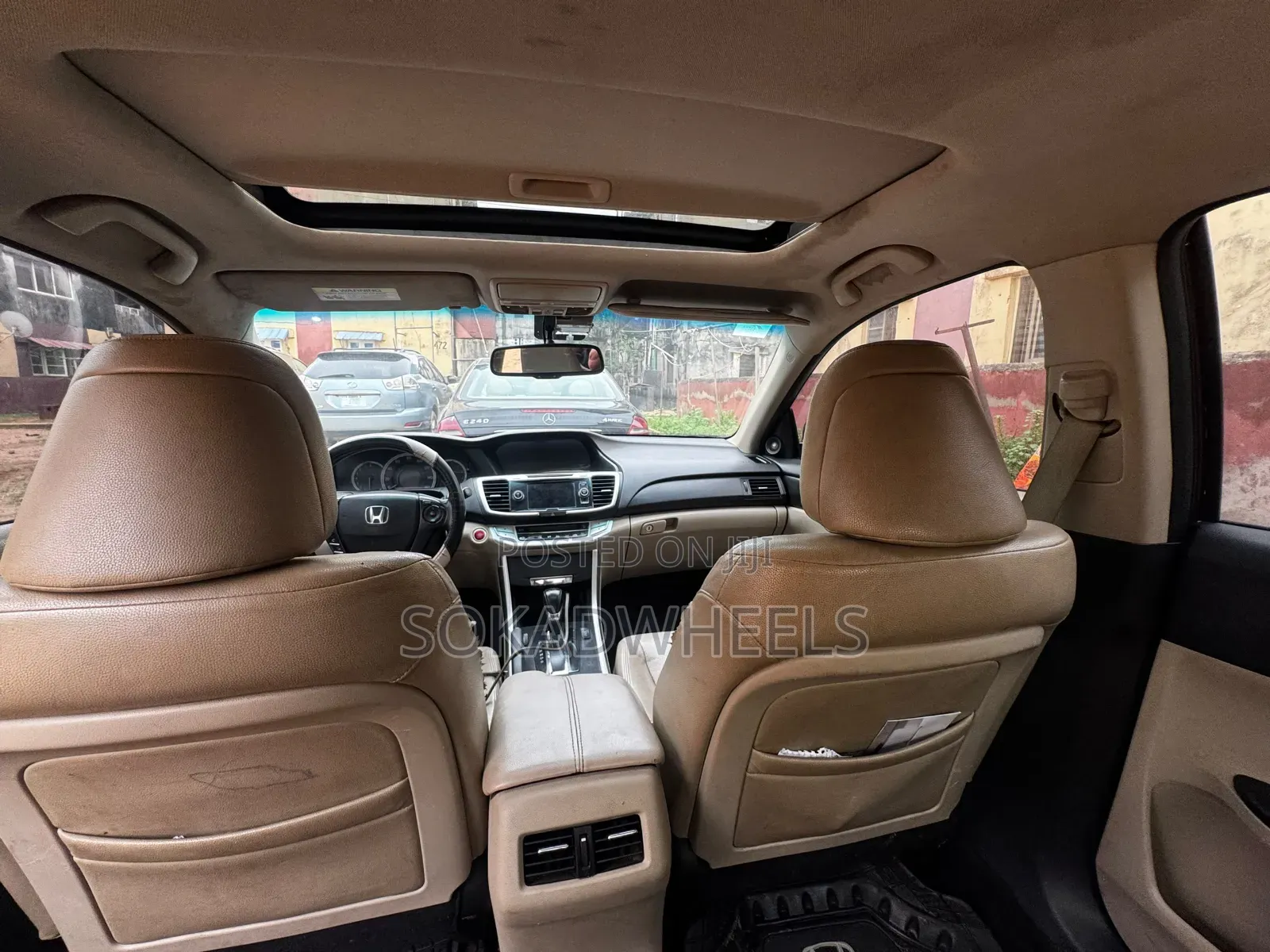 Honda Accord Touring V-6 4dr Sedan (3.5L 6cyl 6A) 2014 Burgundy