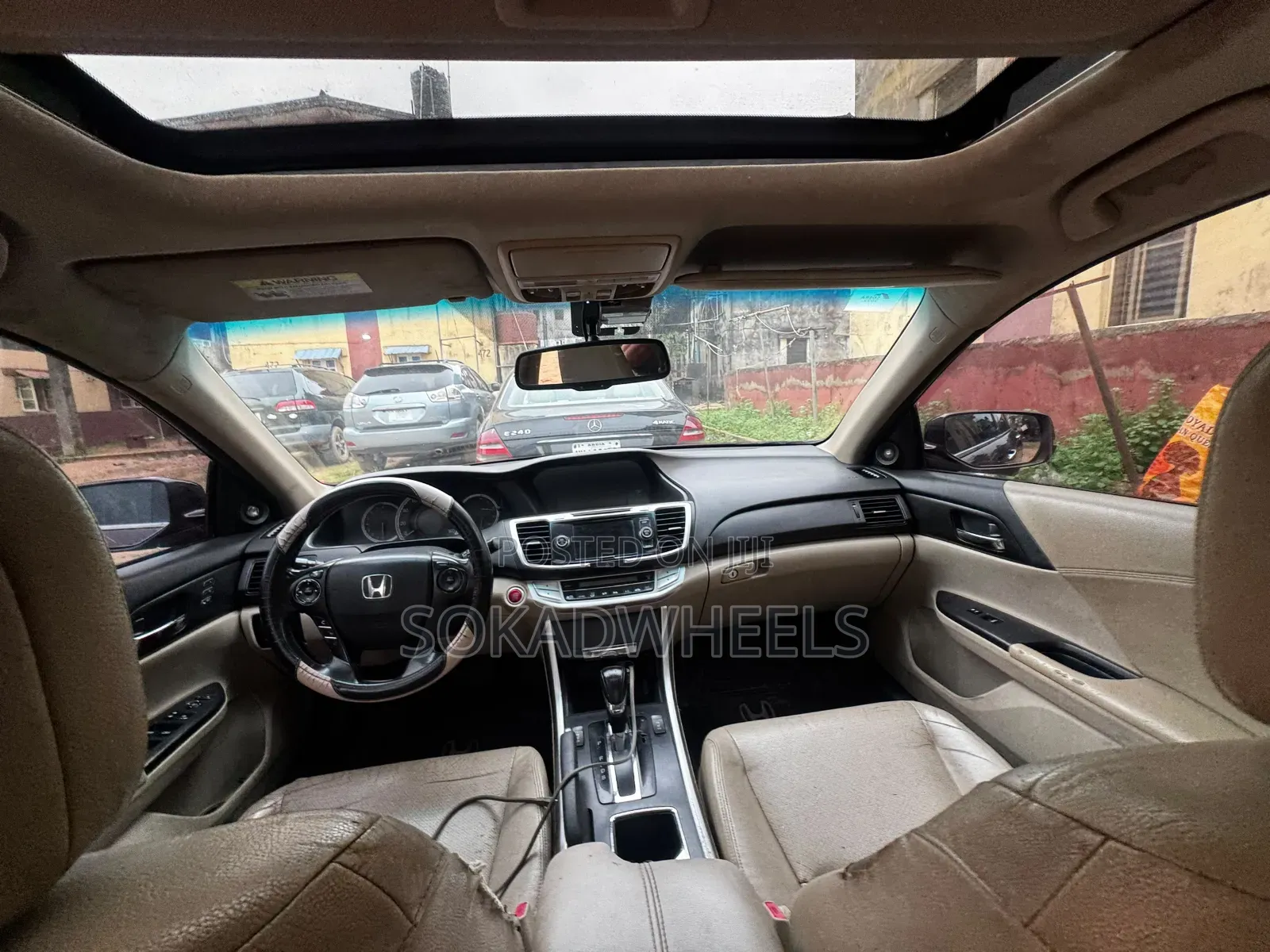 Honda Accord Touring V-6 4dr Sedan (3.5L 6cyl 6A) 2014 Burgundy