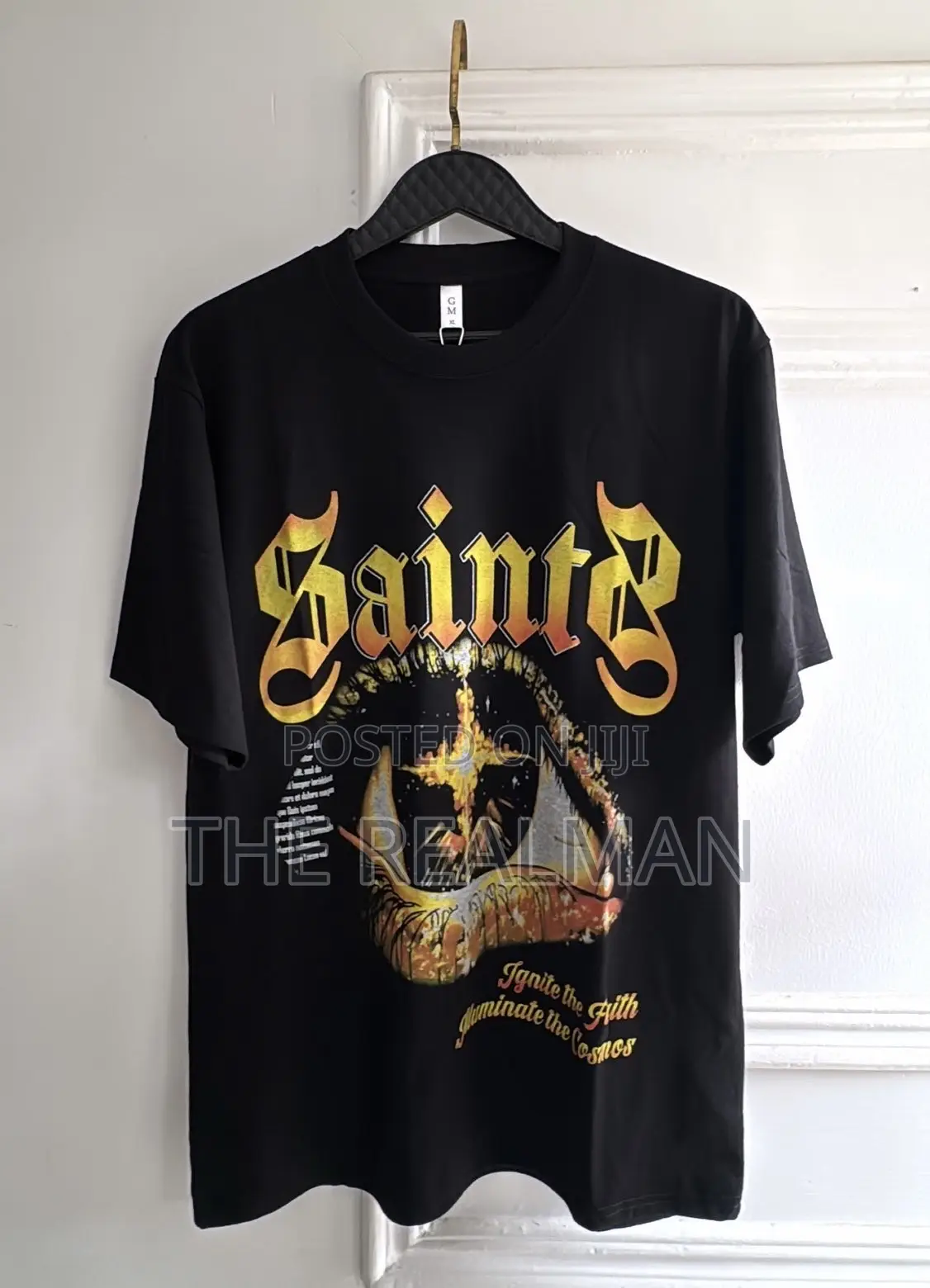 Men's Black Streetwear Graphic T-Shirt - Screaming Boy