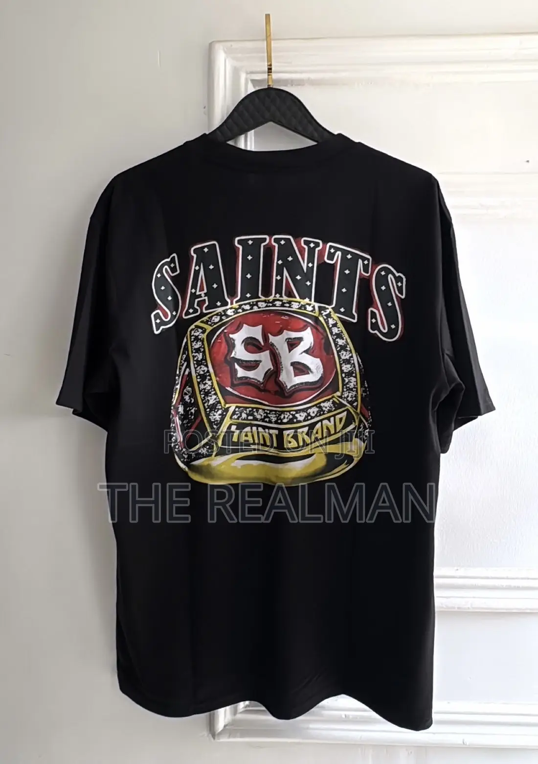 Men's Black Streetwear Graphic T-Shirt - Screaming Boy