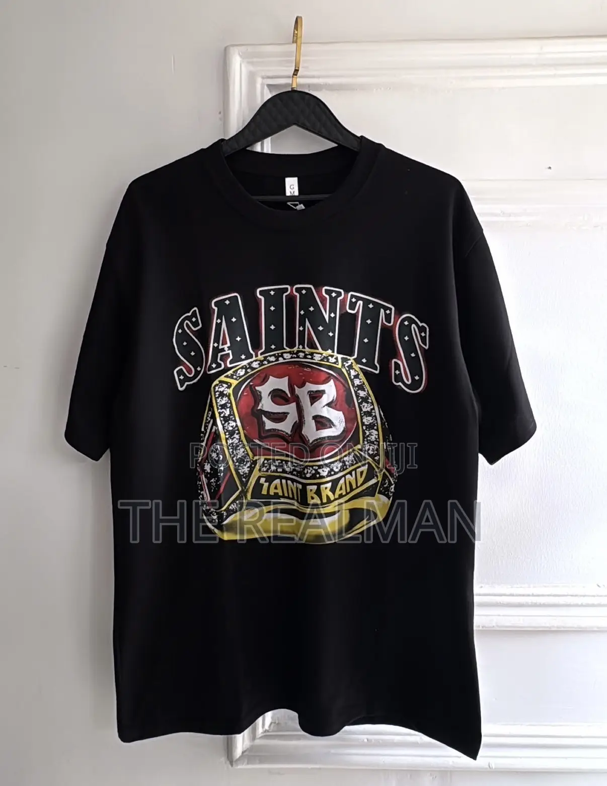 Men's Black Streetwear Graphic T-Shirt - Screaming Boy