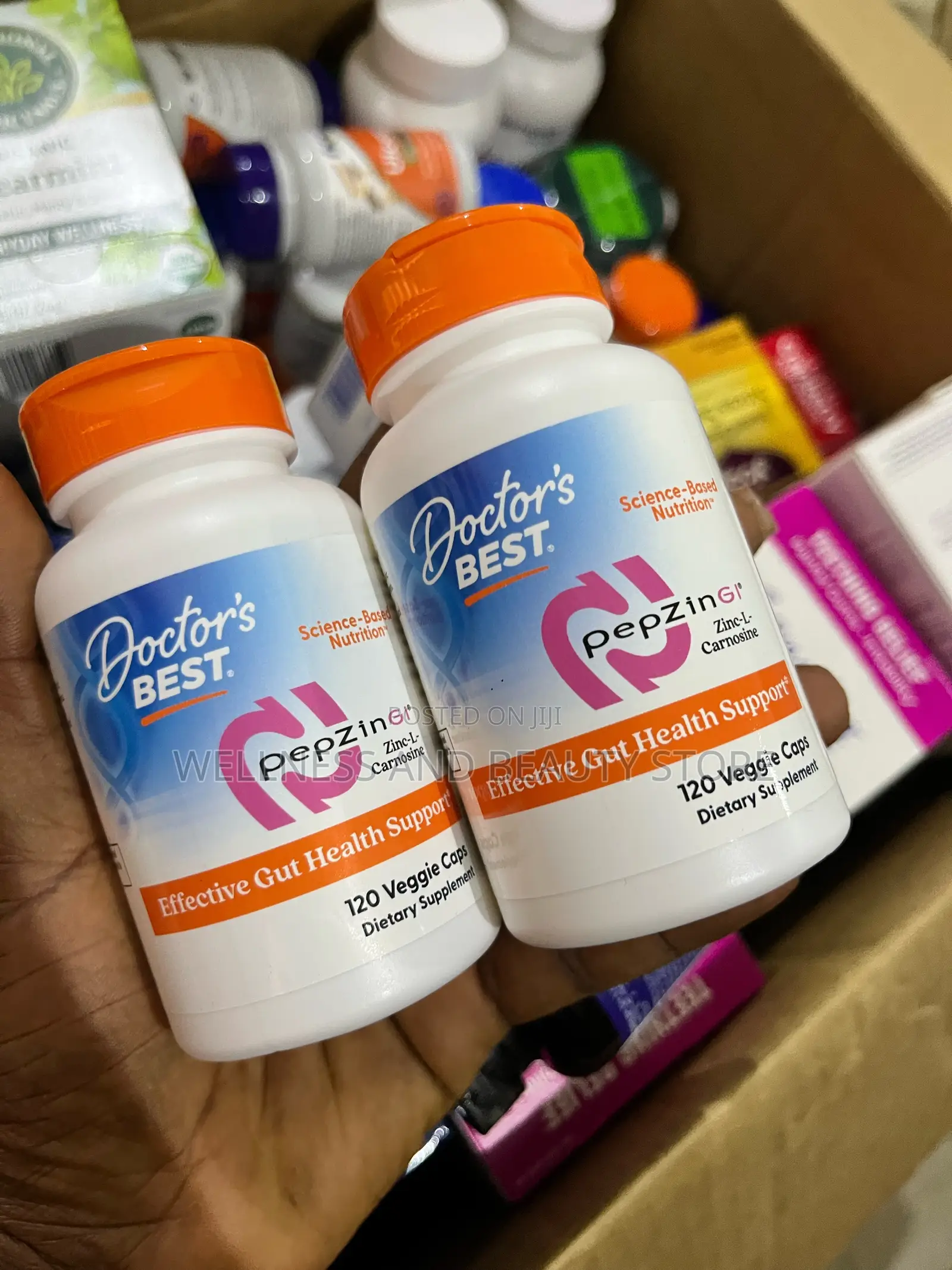 Doctor’s Best PepZinGI 120 Veggie Caps, Digestive Gut Health Support