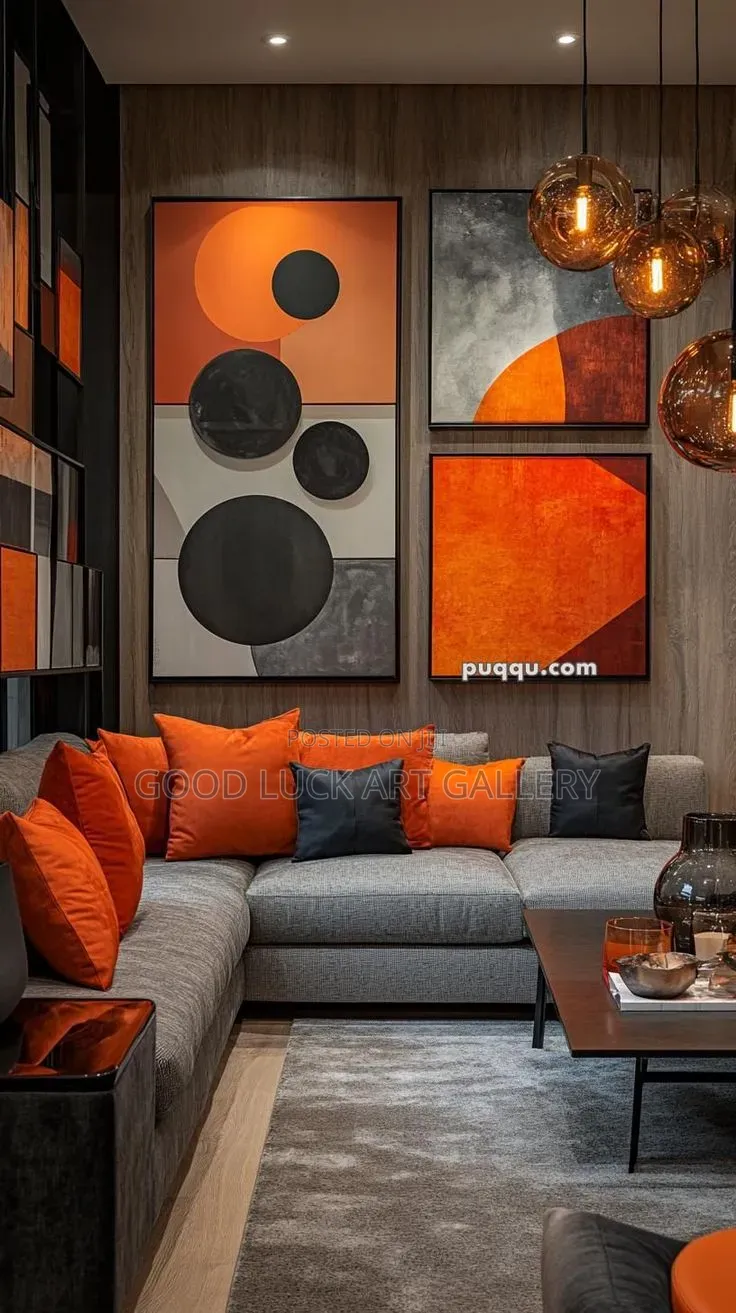 Vertical Rectangular Framed Canvas