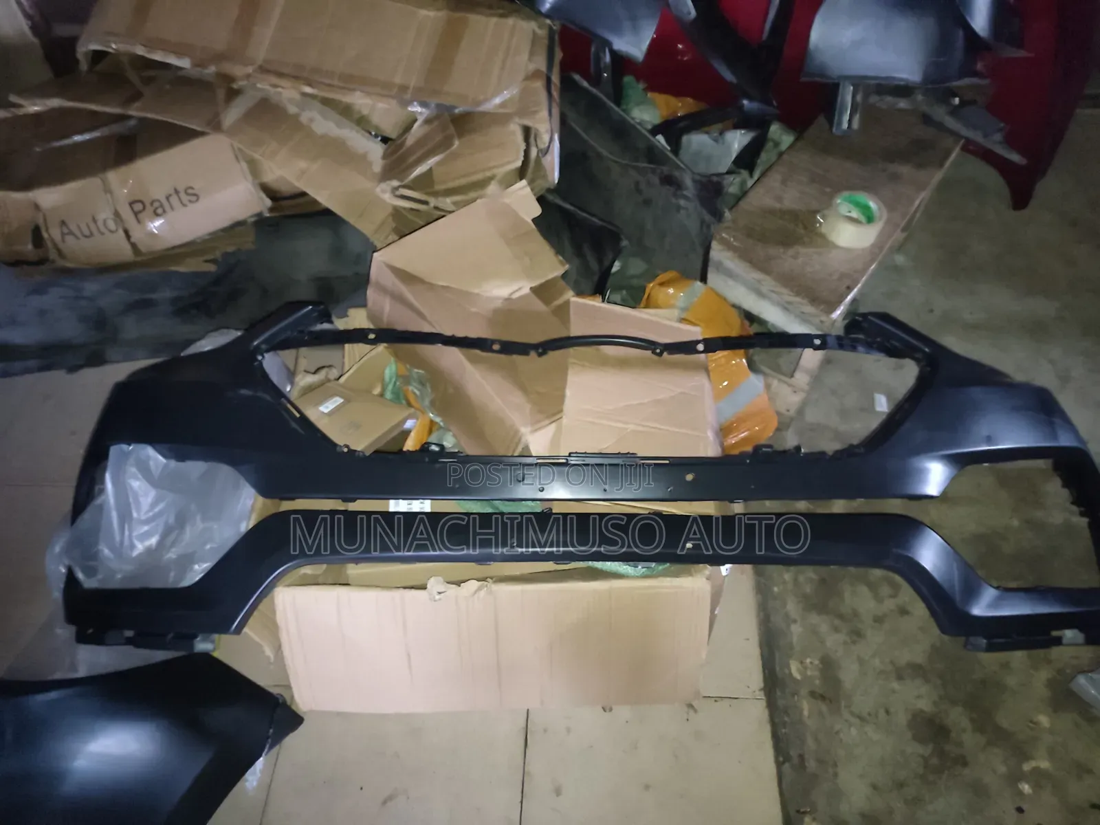 Upper and Lower Front Bumper Hyundai Santa Fe 2017