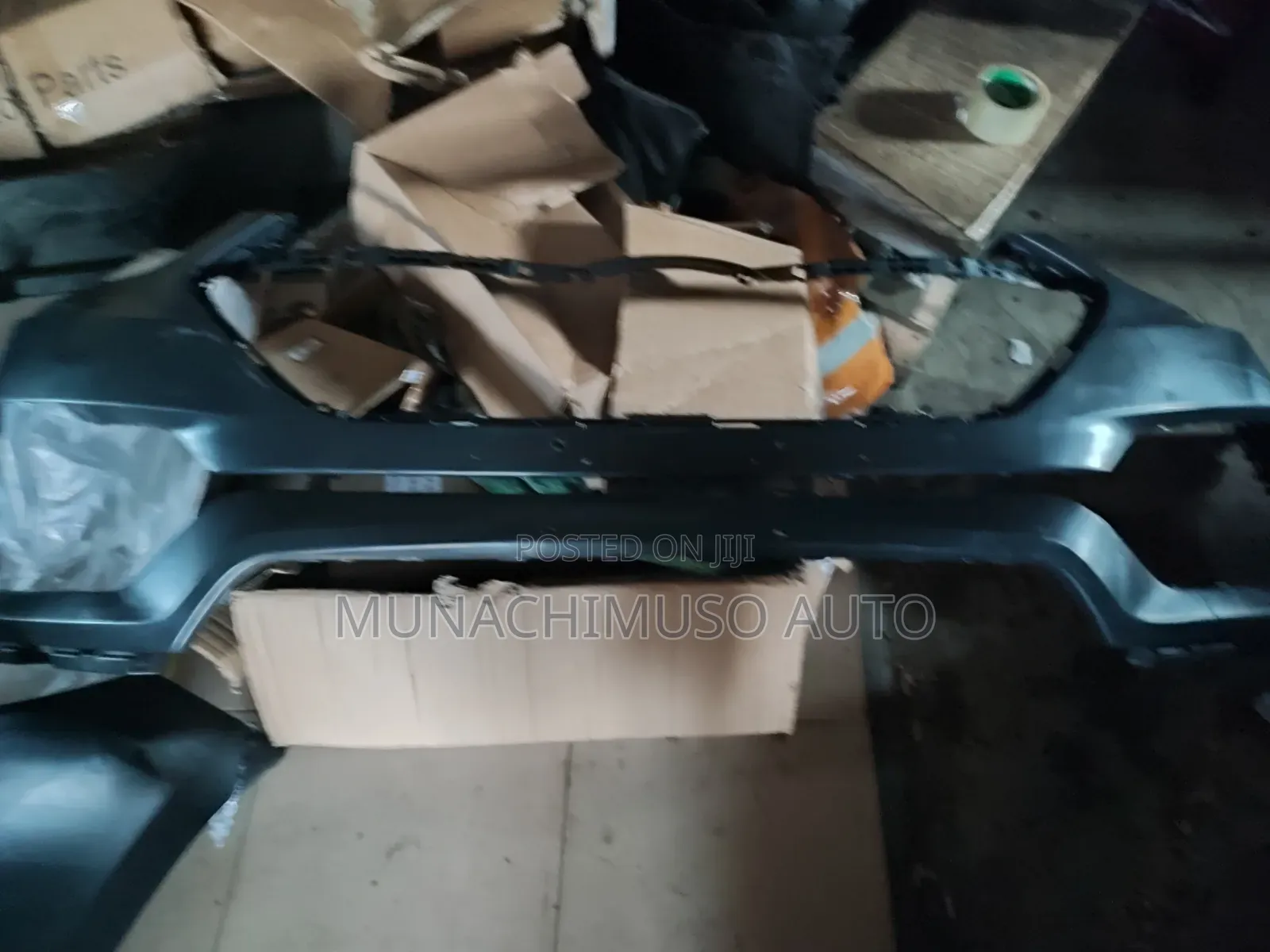 Upper and Lower Front Bumper Hyundai Santa Fe 2017