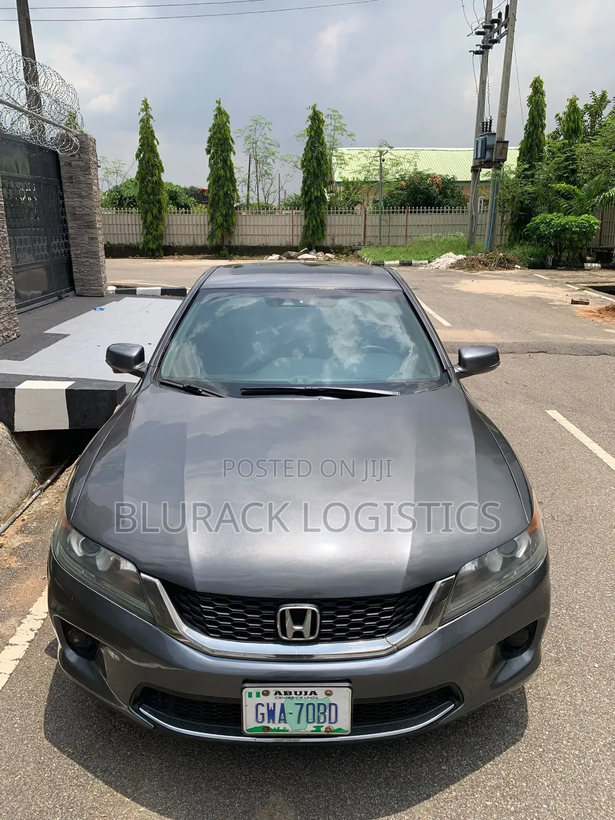 Honda Accord EX 2dr Coupe (2.4L 4cyl 6M) 2014 Gray