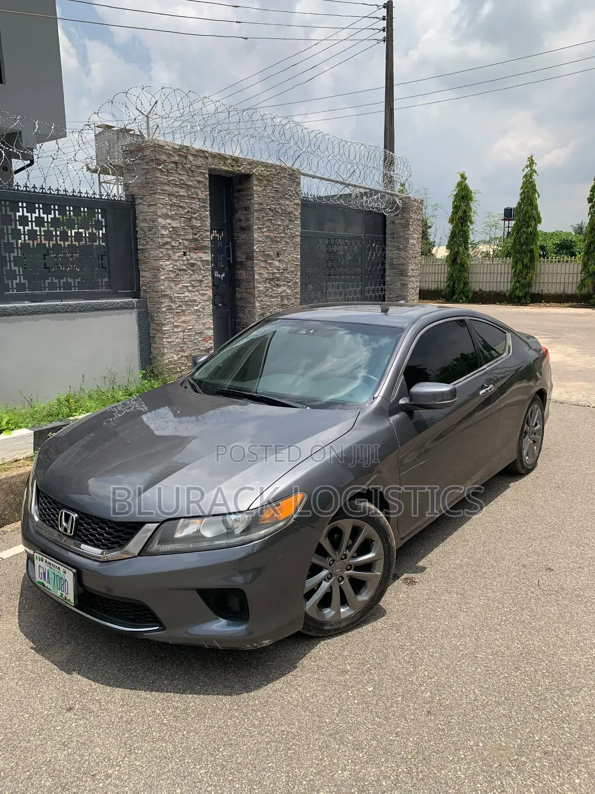 Honda Accord EX 2dr Coupe (2.4L 4cyl 6M) 2014 Gray