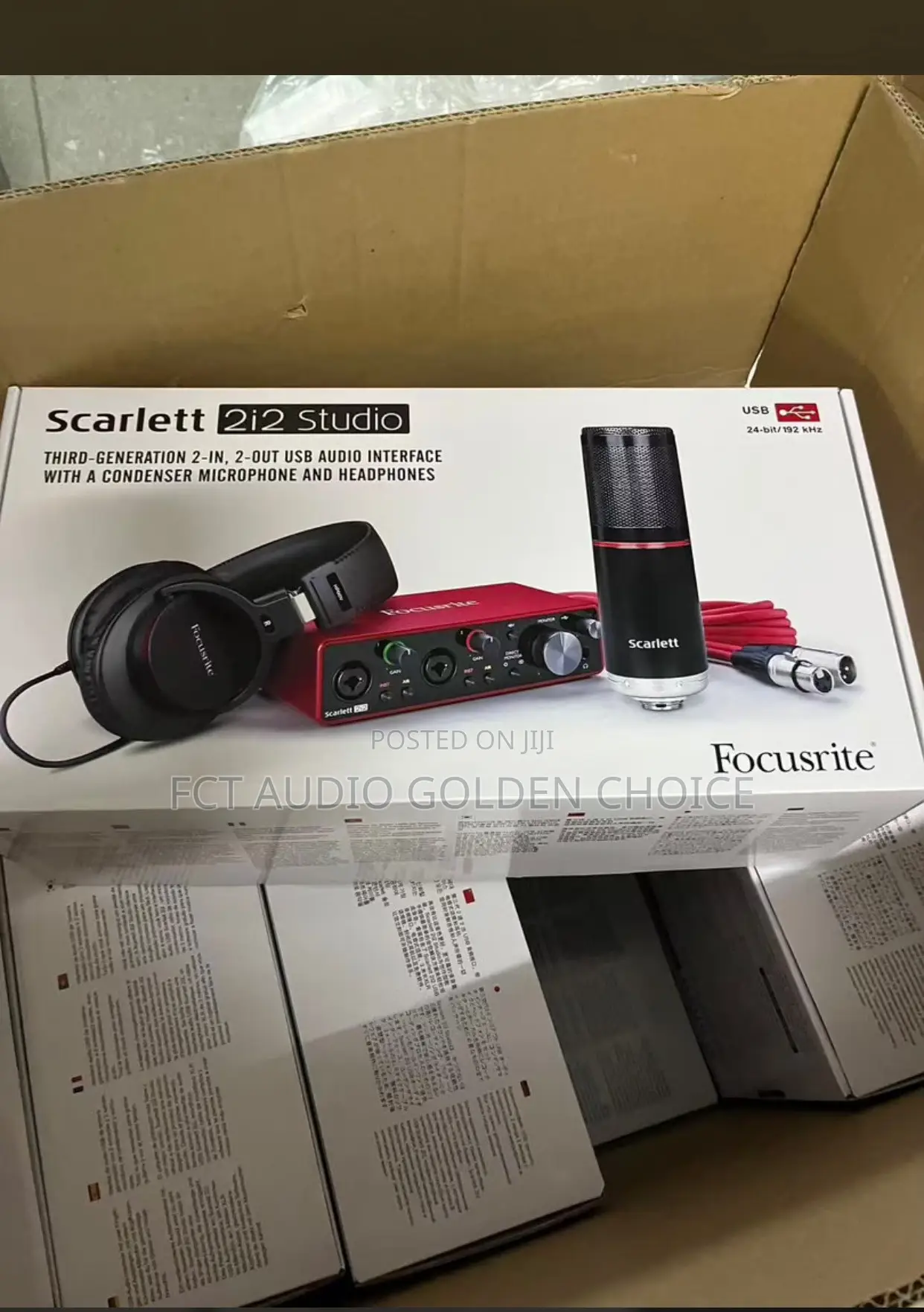 Focusrite Scarlett 2i2 Studio — 3rd Generation