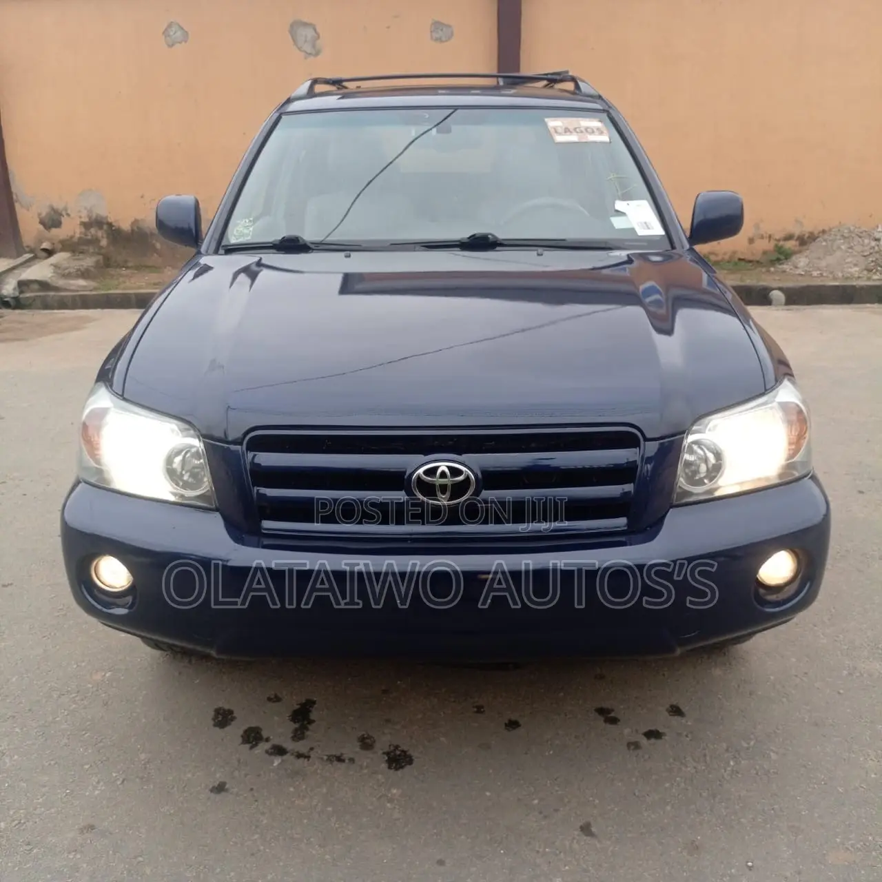 Toyota Highlander Limited V6 4x4 2007 Blue