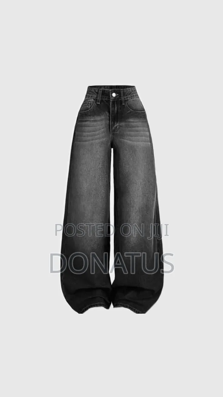 Black Baggy Jean for Women