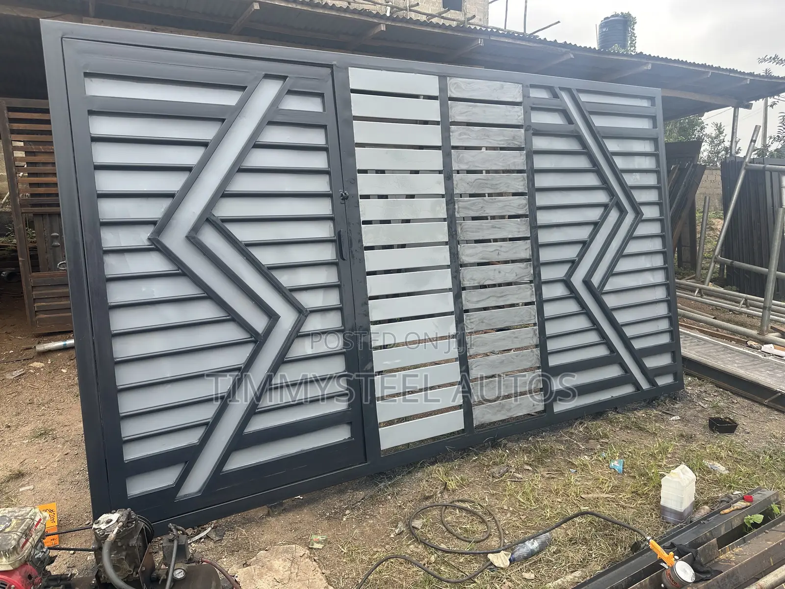 Gate With Strong Materials