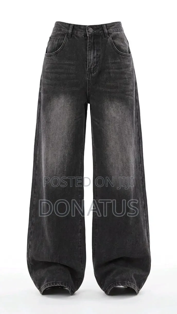 Black Baggy Jean for Women