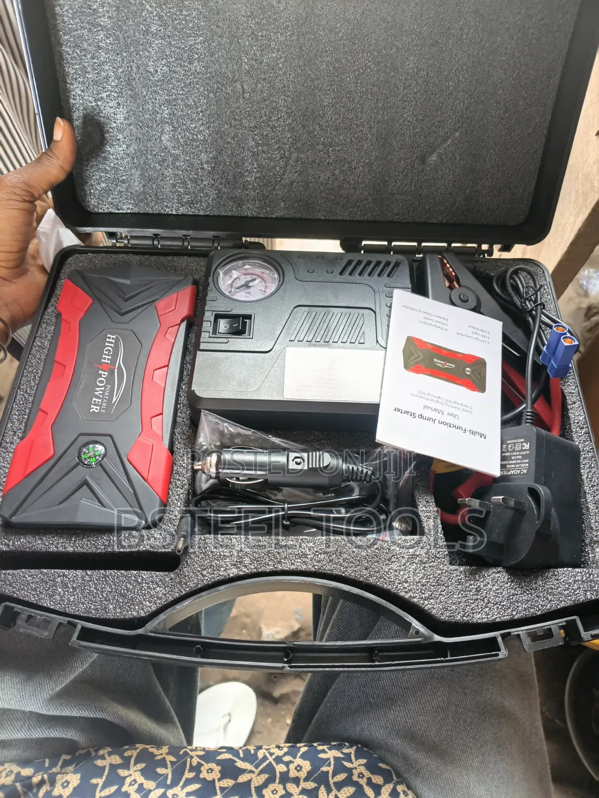 Portable Jump Starter – Car Battery Booster