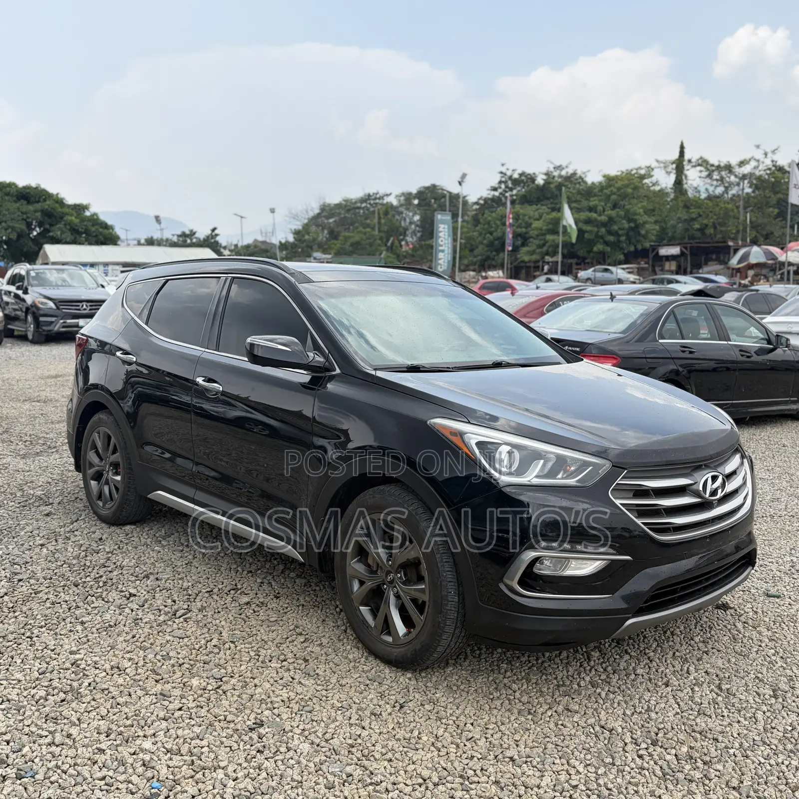 Hyundai Santa Fe SE Ultimate FWD 2017 Black