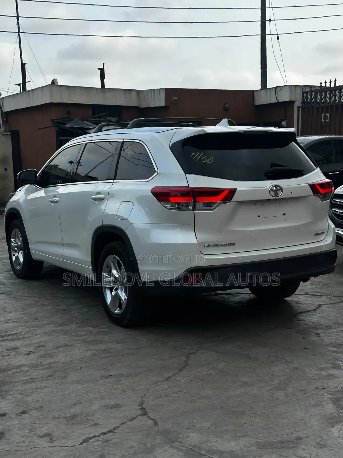Toyota Highlander Limited Platinum V6 4x4 (3.5L 6cyl 6A) 2016 White