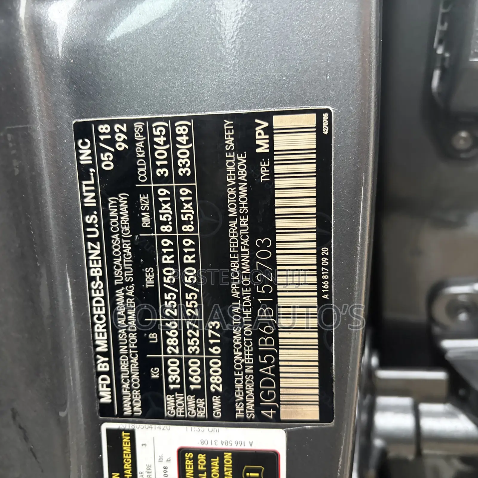 Mercedes-Benz GLE-Class GLE 350 2018 Gray