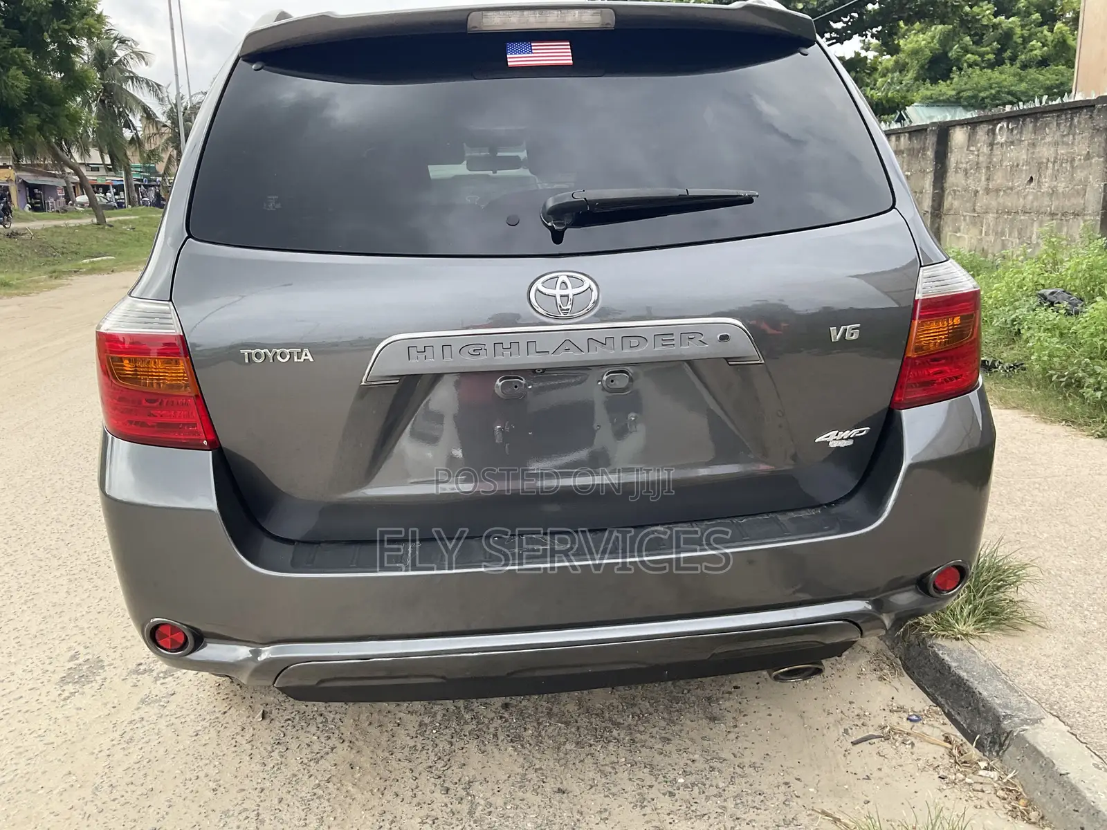Toyota Highlander 2008 Gray
