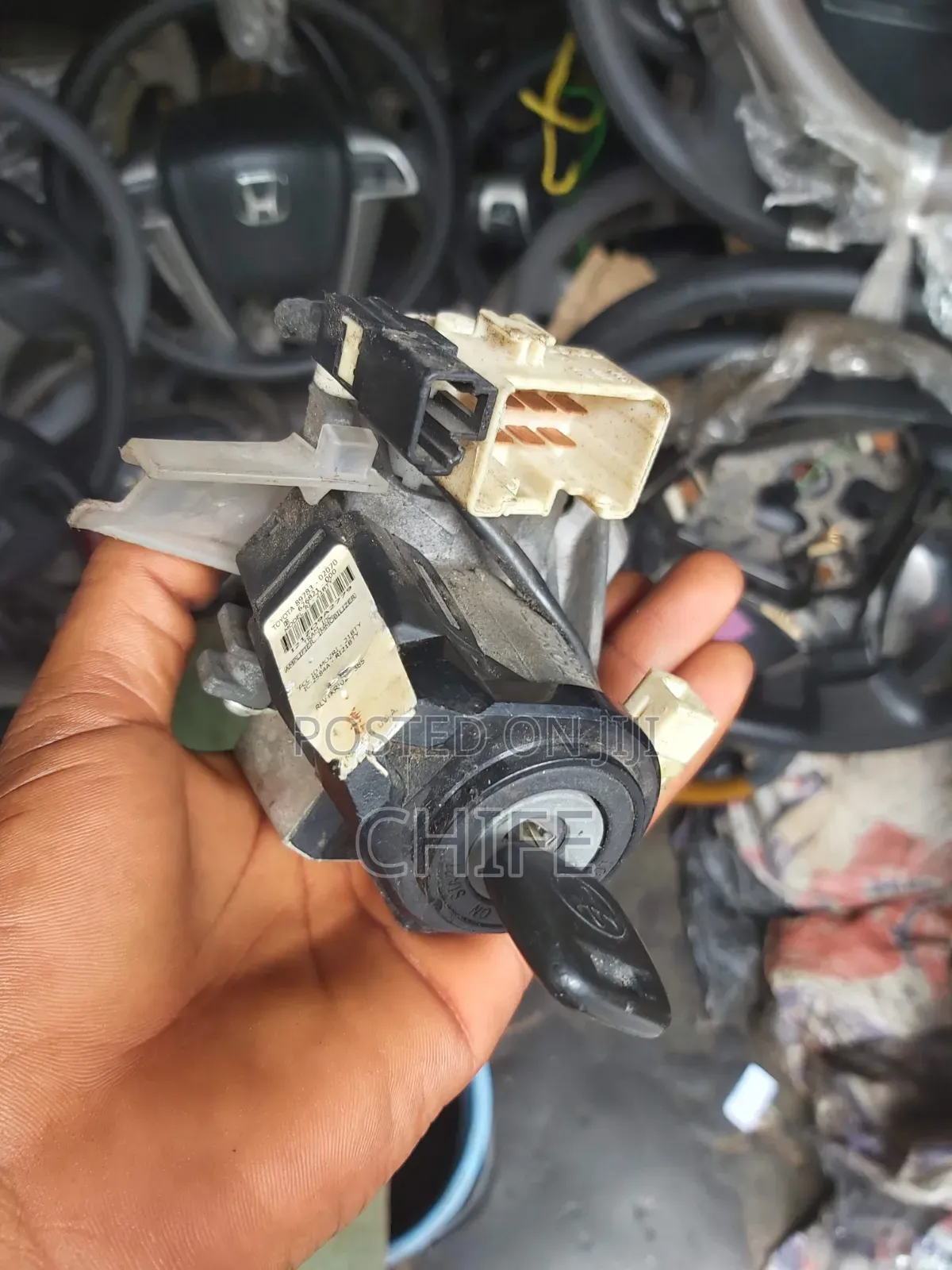 Toyota Ignition Housing and Key for Highlander 2008 - 2012