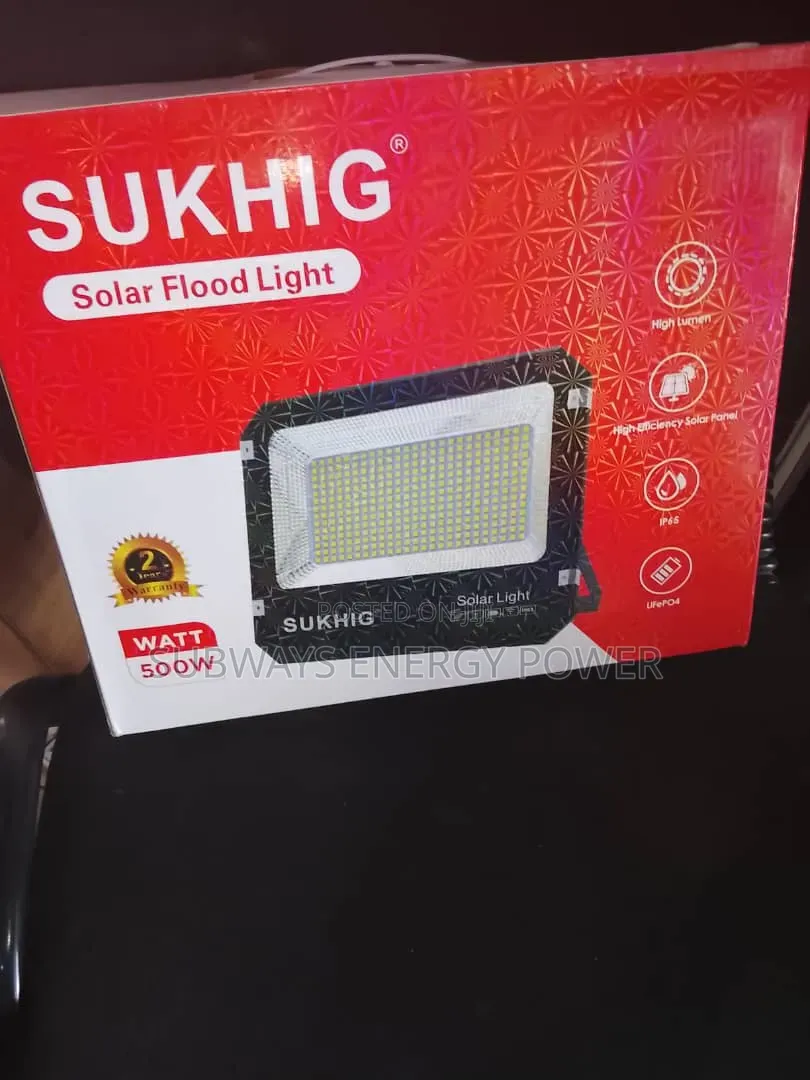 500W Solar Flood Light