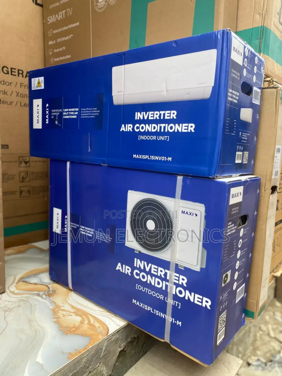 Maxi 1.5HP Inverter AC – Reliable Cooling