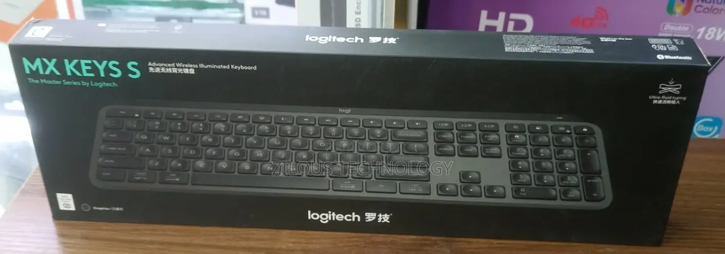 LOGITECH MX KEYS S Advanced Wireless Illuminated Keyboard
