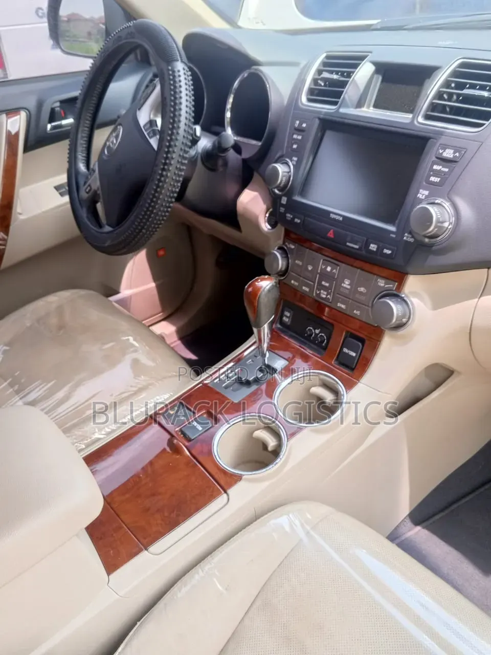 Toyota Highlander Limited 2012 Brown