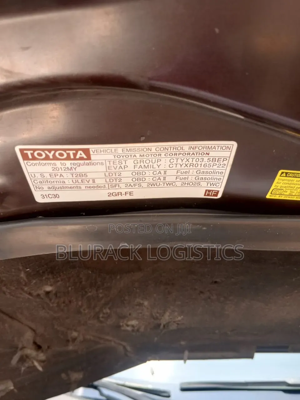 Toyota Highlander Limited 2012 Brown