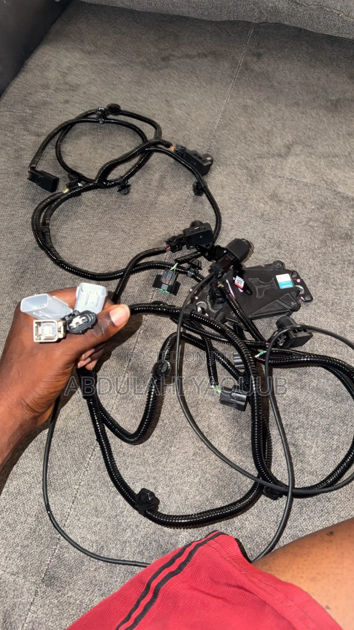 2024 2025 Toyota Tundra Bumper Wire/ Sensor Harness With Camera and H