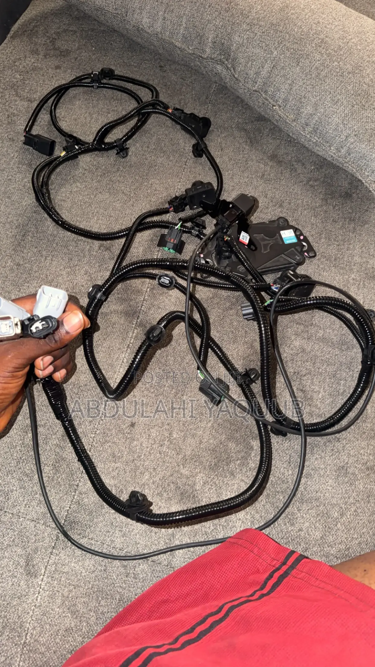 2024 2025 Toyota Tundra Bumper Wire/ Sensor Harness With Camera and H