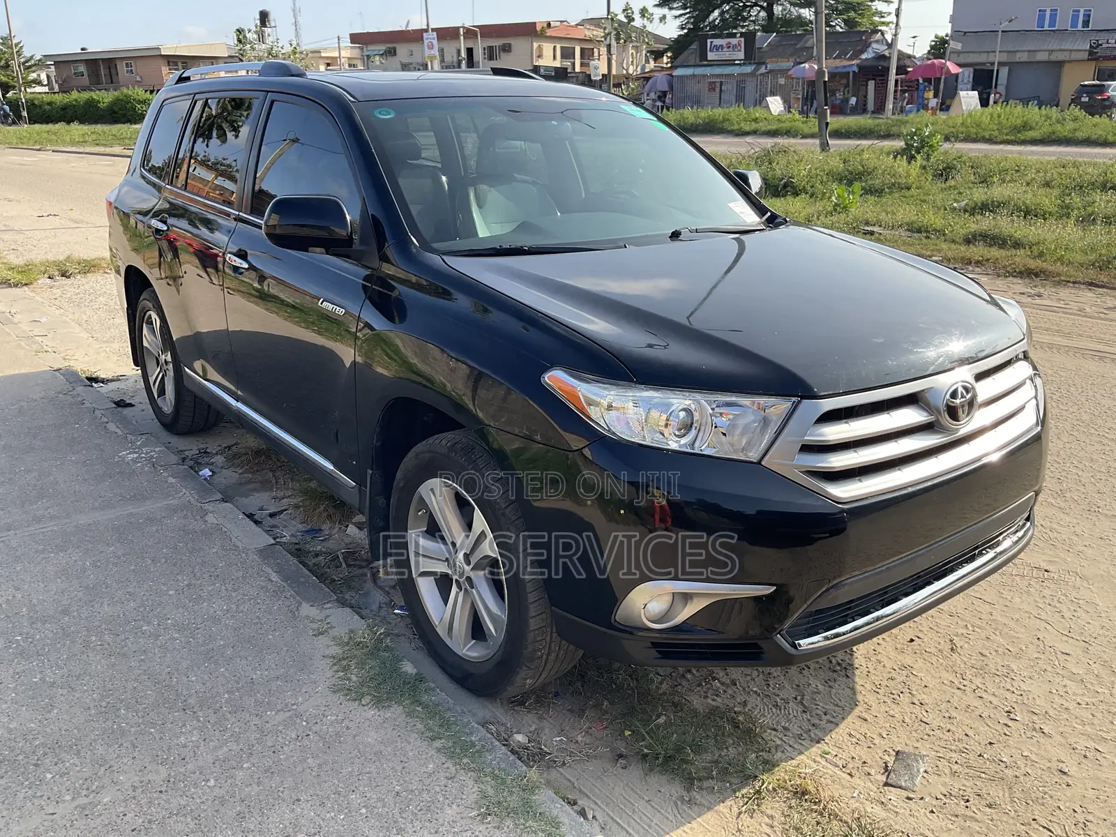 Toyota Highlander Limited 2012 Black