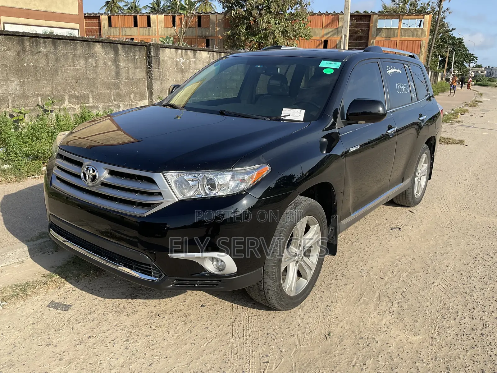 Toyota Highlander Limited 2012 Black