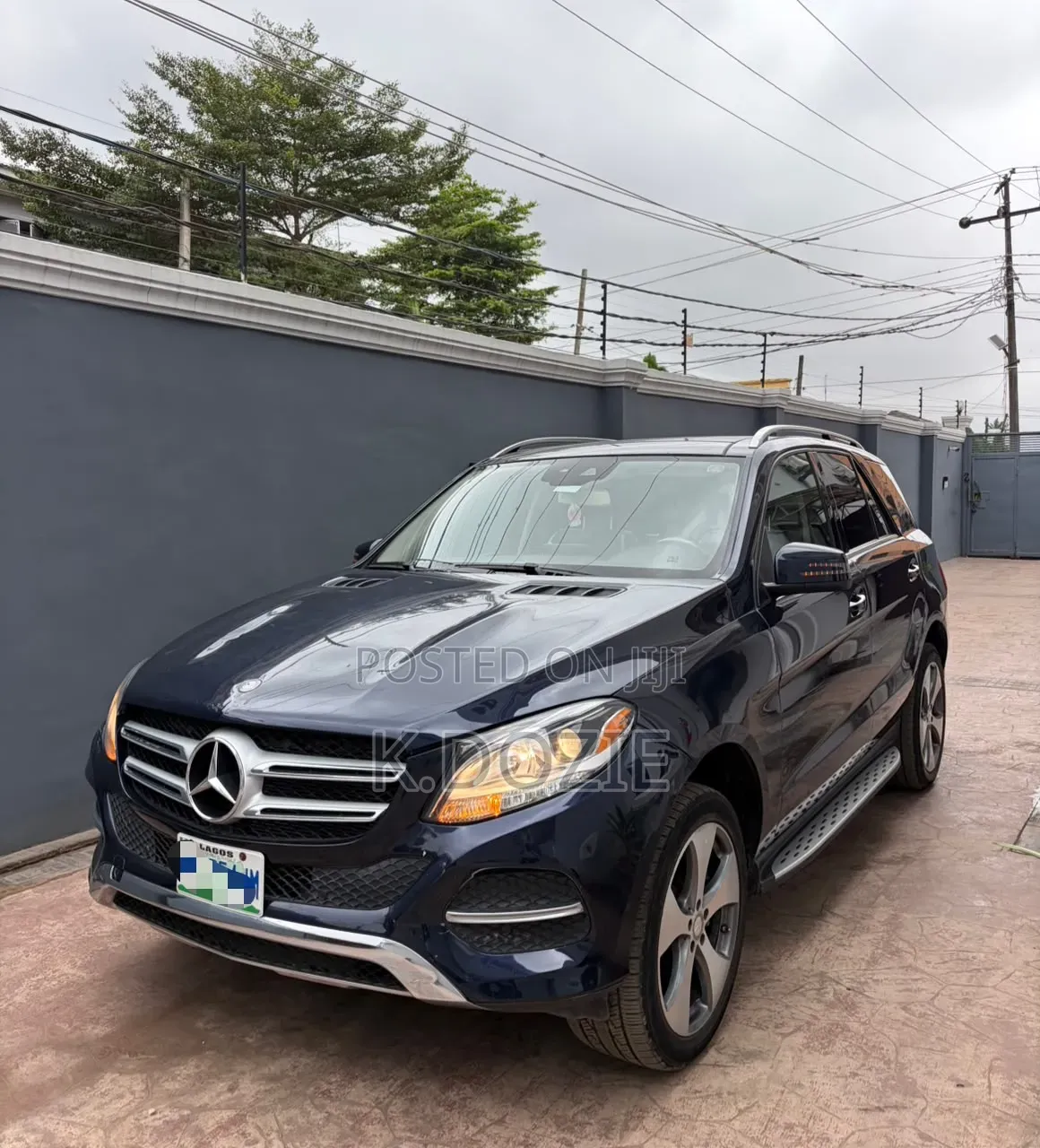 Mercedes-Benz GLE-Class GLE 350 2016 Blue