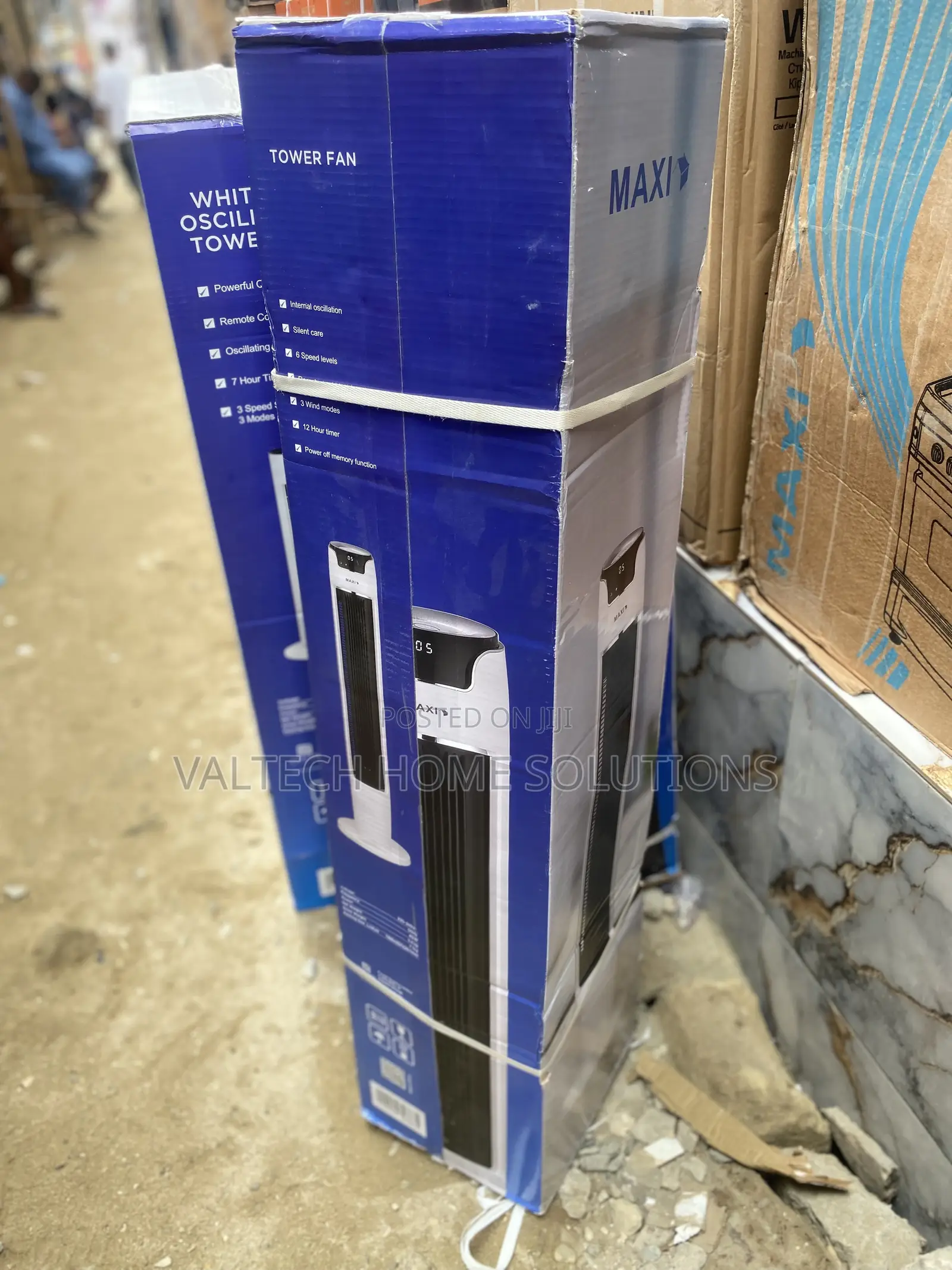Maxi Electric Tower Fan With Remote Controller