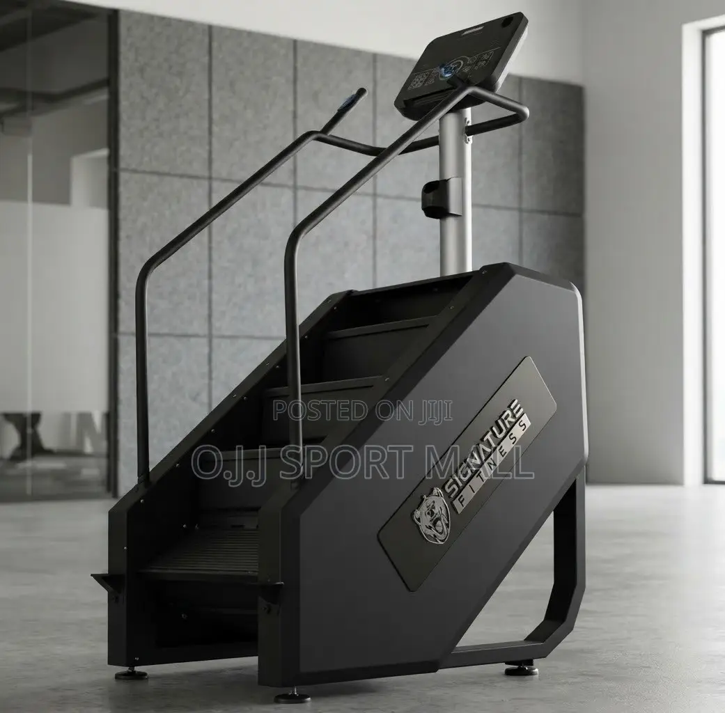 Supermax Pro Stair Climber 150kg – Stair Mill With Display USB