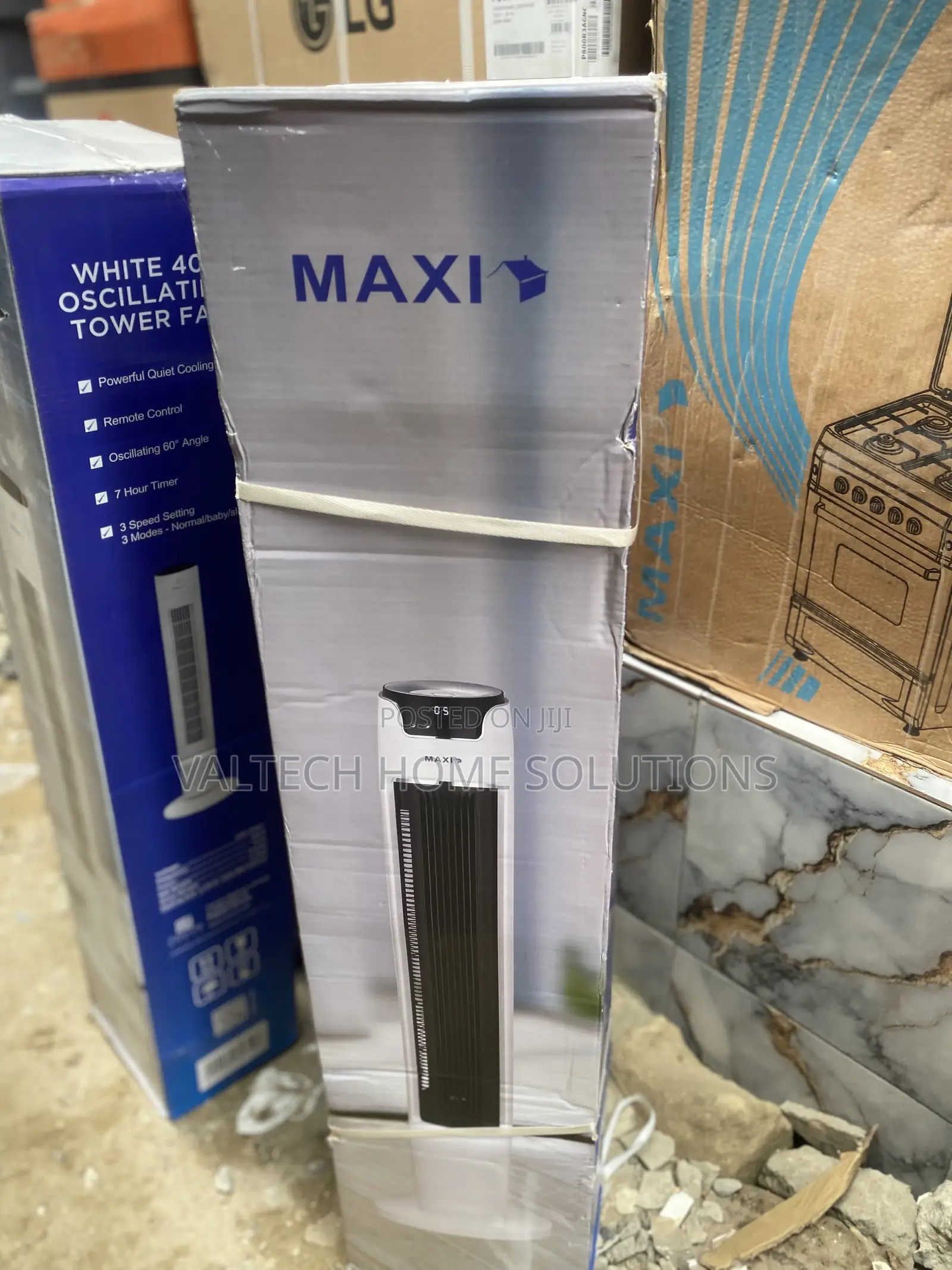 Maxi Tower Fan With Remote – Perfect for Home Office