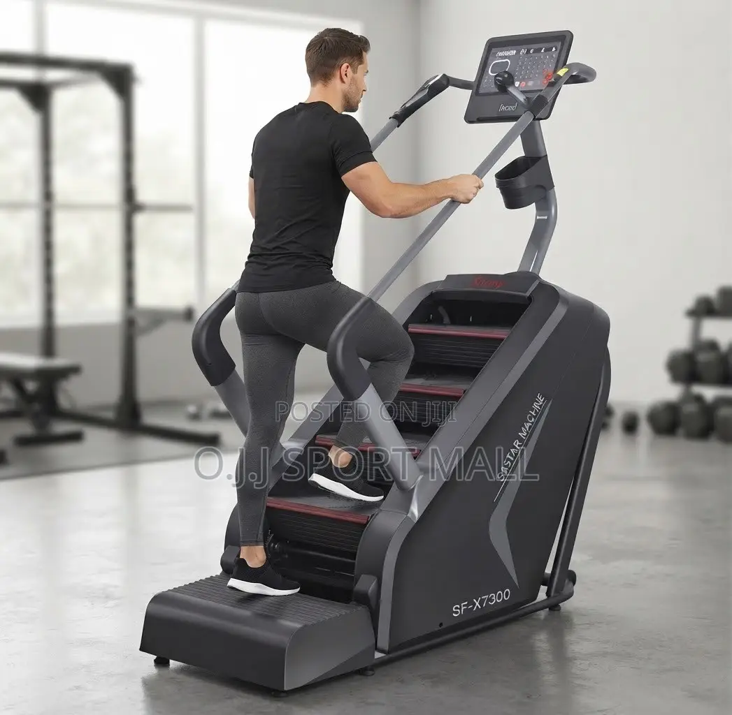 Supermax Pro Stair Walk Climber – 150kg Commercial Stair Mill