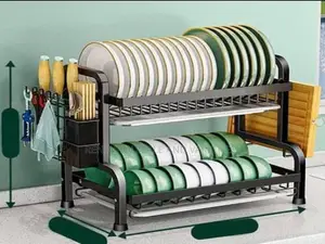 Two Step Plate Rack