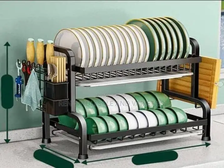 Two Step Plate Rack