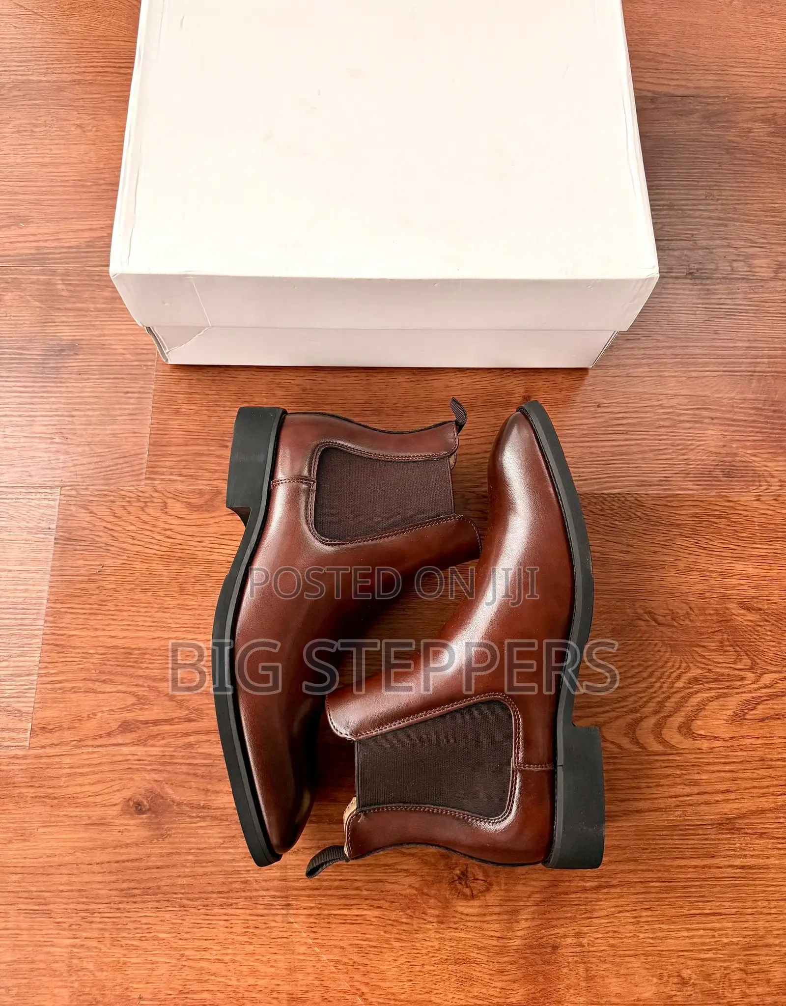 Chelsea Leather Boot Brown