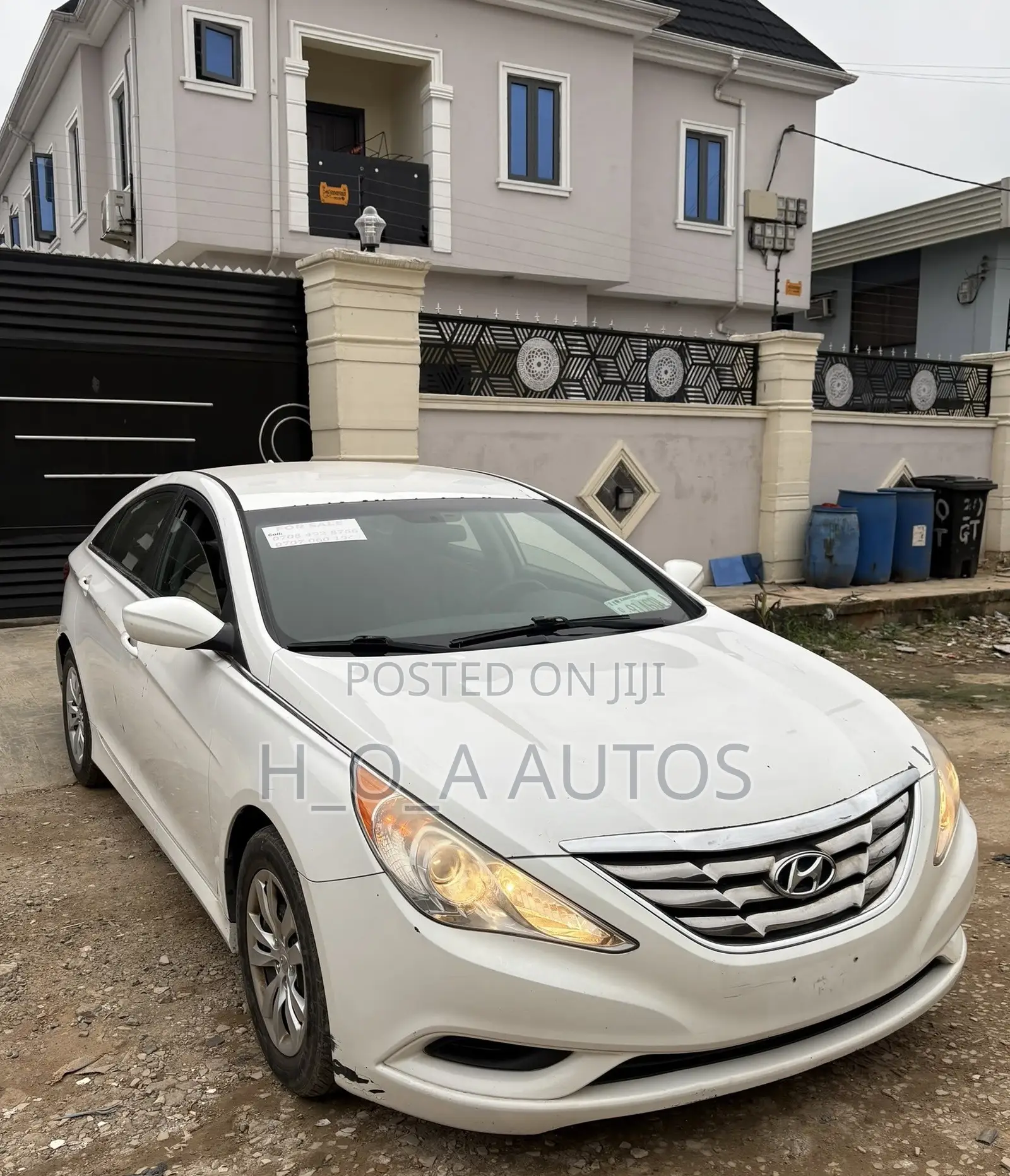 Hyundai Sonata 2012 White