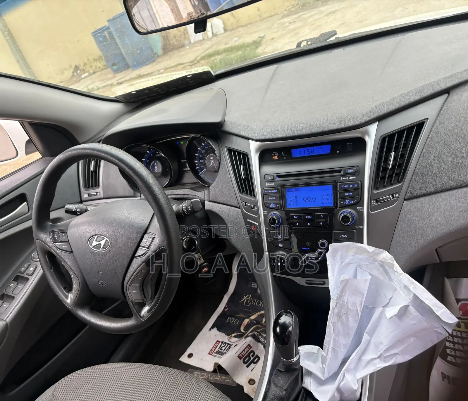 Hyundai Sonata 2012 White