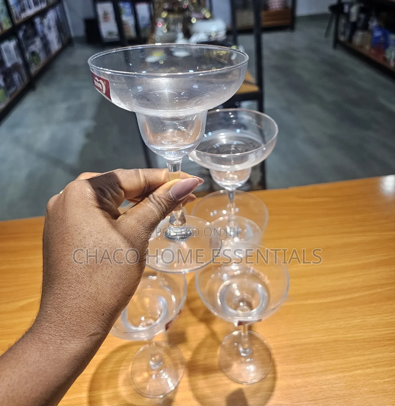 6-Piece Margarita Glassware and Dessert Set