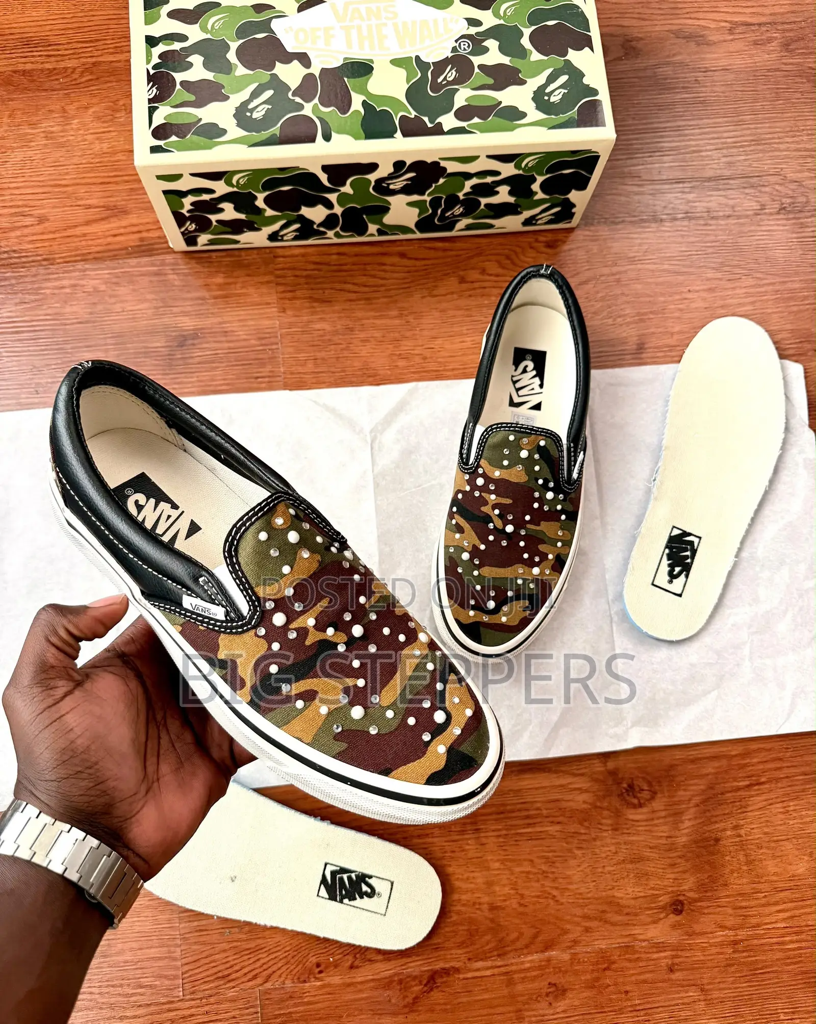 Vans LX Classic Slip on Pearlized Sneakers